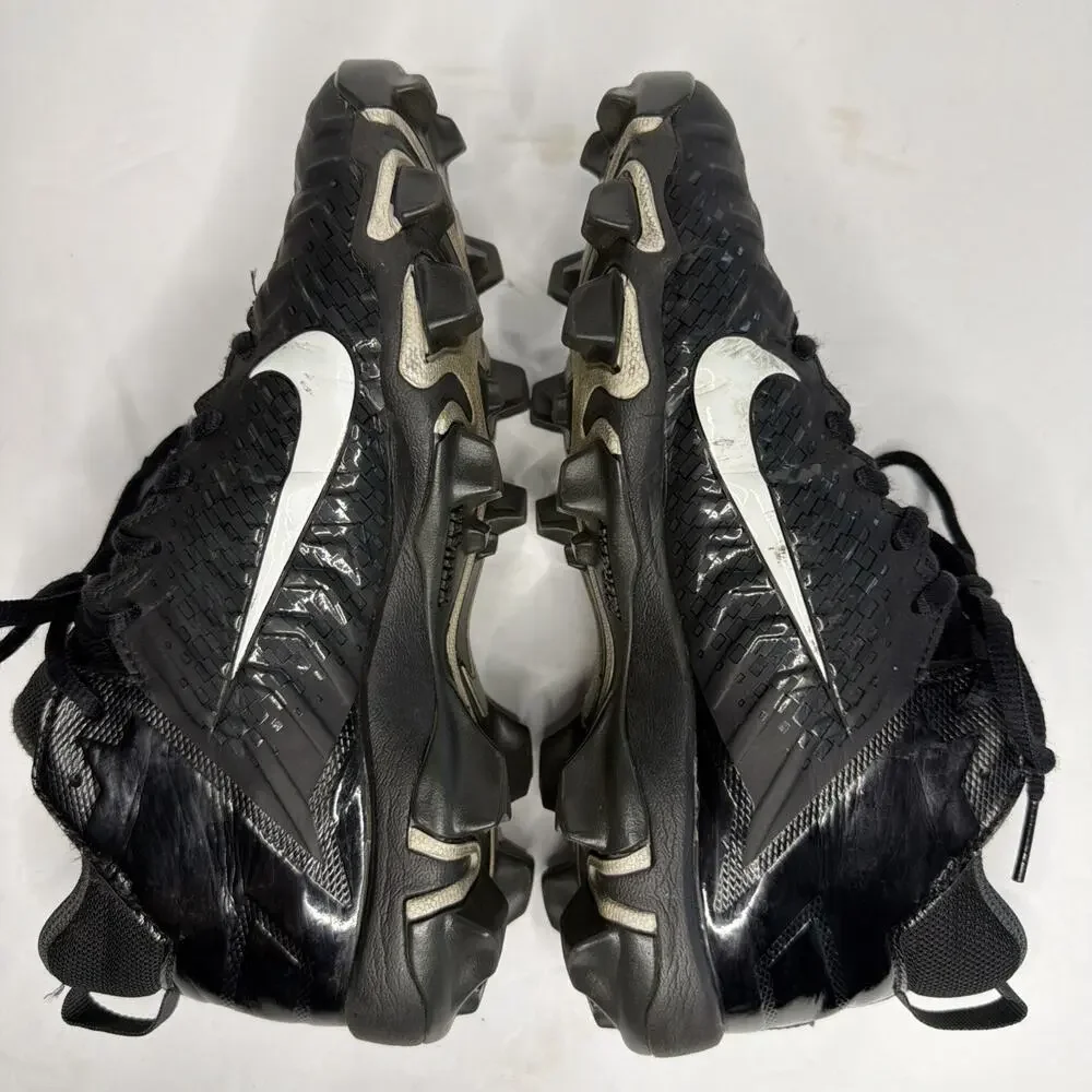 Nike Alpha Fastflex Football Cleats Black Youth size 5Y